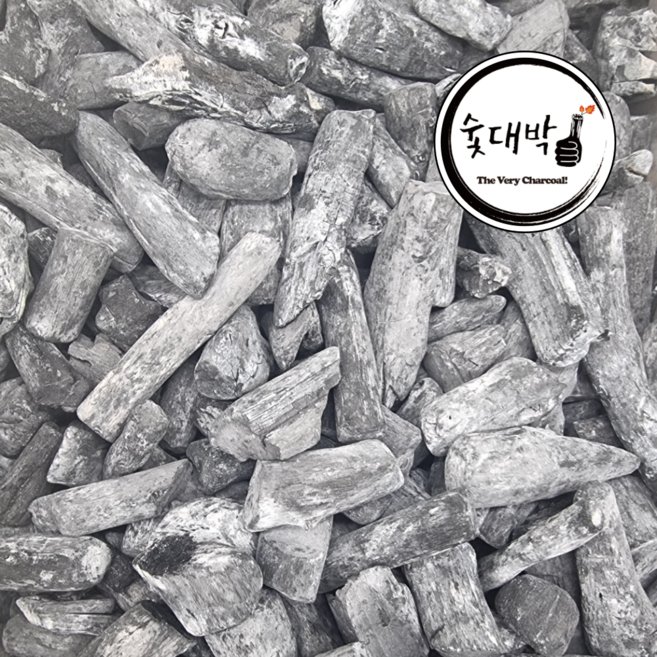 숯대박 국내가공 두번구운숯 라오스 비장탄 참숯 7KG, 두번구운 숯 (3S), 1개
