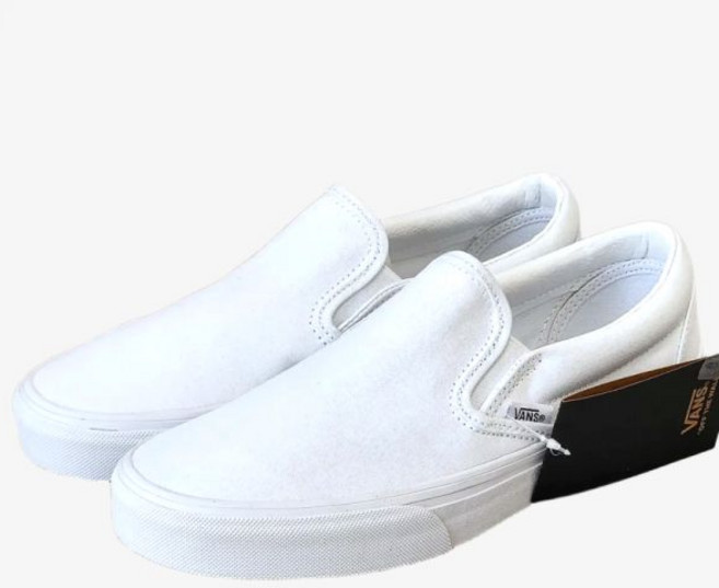 반스 클래식 슬립온 - 화이트 VN000EYEW001