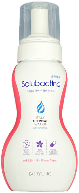 보령 솔박티나 데일리 페미닌 클렌징 워시 여성청결제, 2개, 200ml