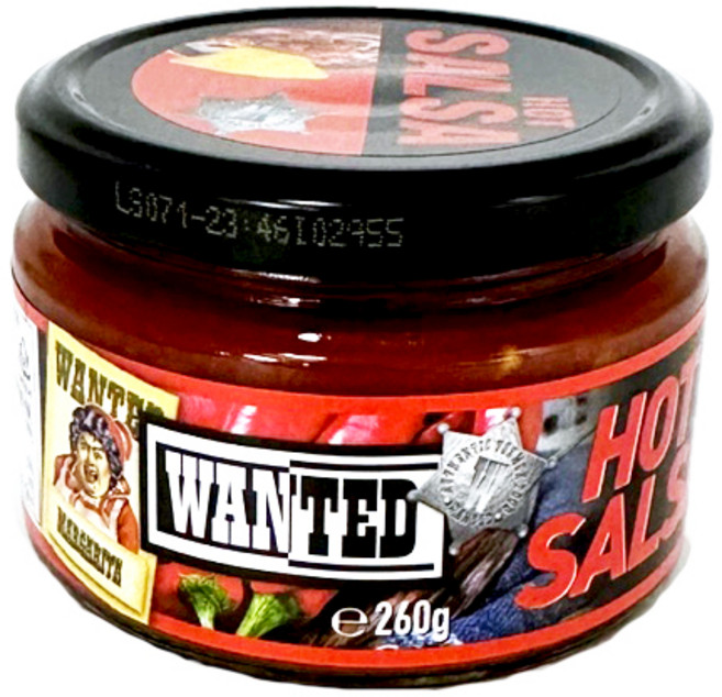 원티드 매운 살사소스, 260g, 1개