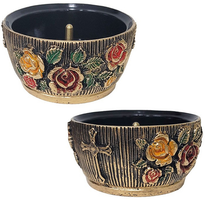 가톨릭천주교성물 촛대 장미, 1개