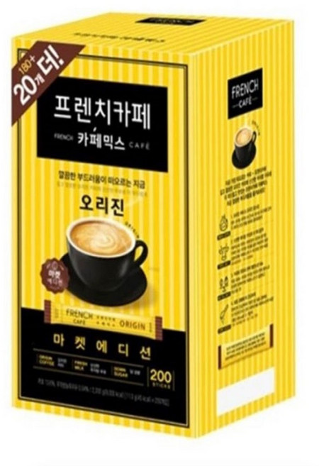 프렌치카페 카페 믹스 200개입, 11g, 1개