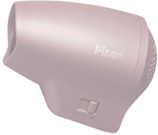 PINGO Travel Qmini 極輕 雙電壓吹風機 迷你便攜 全球通用 呵護秀髮, 黑