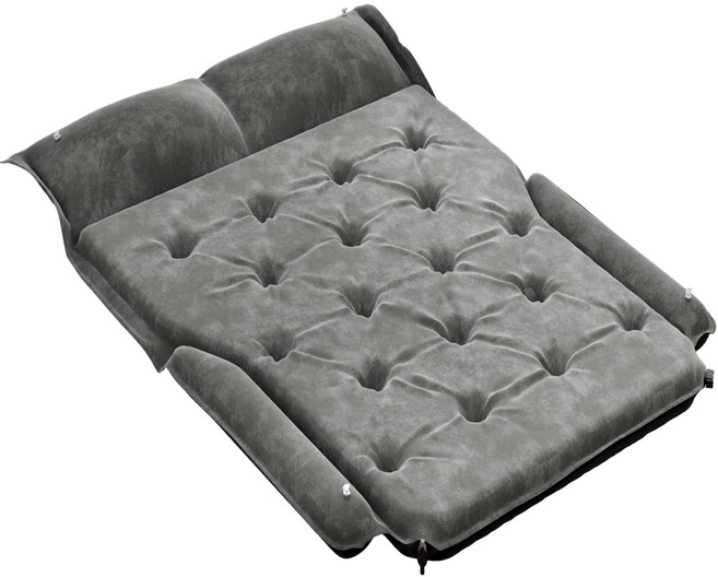 AORAN 차박 자충 에어매트 오토캠핑 수납가방, 130cm*180cm, 8cm, 다크그레이, 크기 130cm x 180cm, 두께 8cm