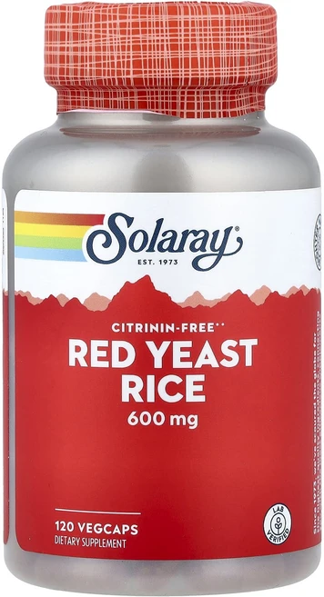 쏠라레이 홍버섯쌀 600 120 베지캡슐, 6개, 120정 - 쿠팡