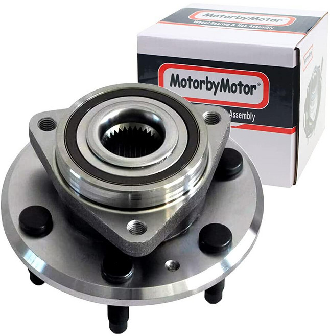 MotorbyMotor 513277 전면 후면 휠 베어링 및 허브 어셈블리 뷰익 엔클레이브 쉐보레 트래버스 GMC 아카디아 새턴 아웃룩 휠 허브 베어링 어셈블리 6 러그, MotorbyMotor 513277 전면 후면 휠 베어