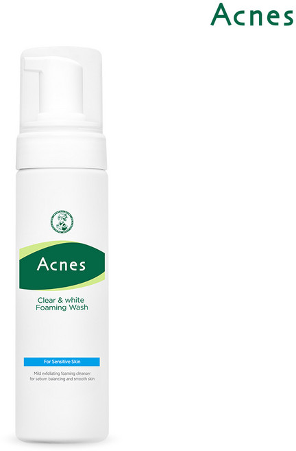 아크네스 클리어 앤 화이트 포밍워시, 150ml, 1개