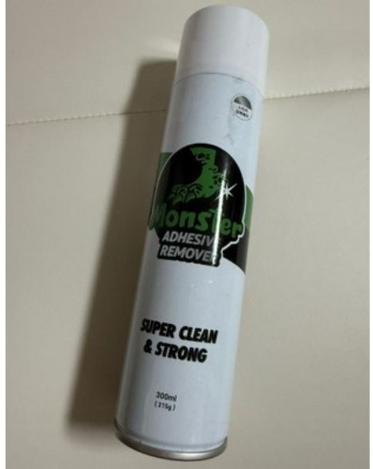 몬스터겔 초강력 끈끈이 접착제 테이프 자국 차량 스티커 제거제 300ml, 1개