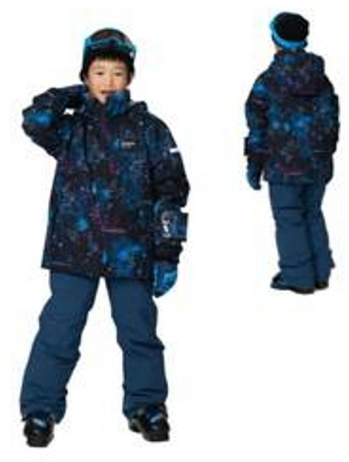 온요네 스키복 키즈 주니어 남여공용 상하의 세트 스키웨어 보드복 레세다 RES77003