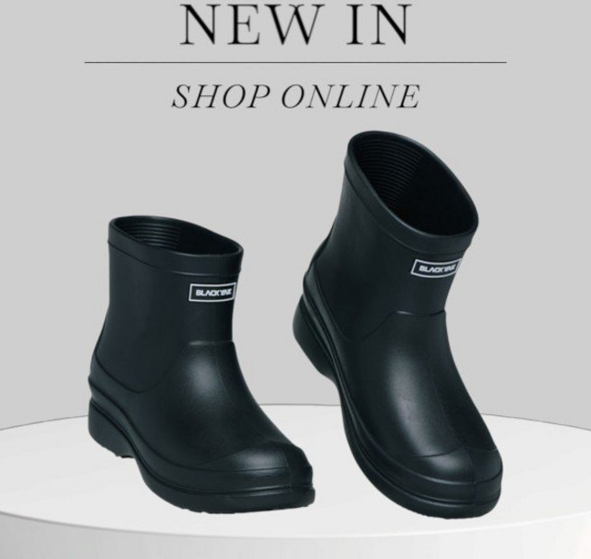 국내백화점 블랙야크 안전화 발목장화 미끄럼방지 주방화 장화 발편한 워킹화 (bk파우치증정)