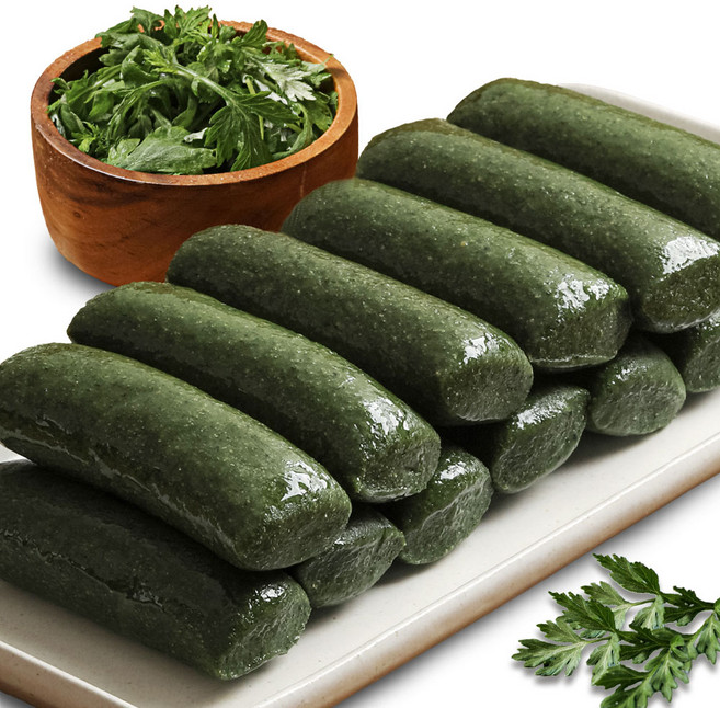 쑥과 현미의 만남 향긋한 국내산 쑥현미 가래떡(개별포장), 2개, 500g