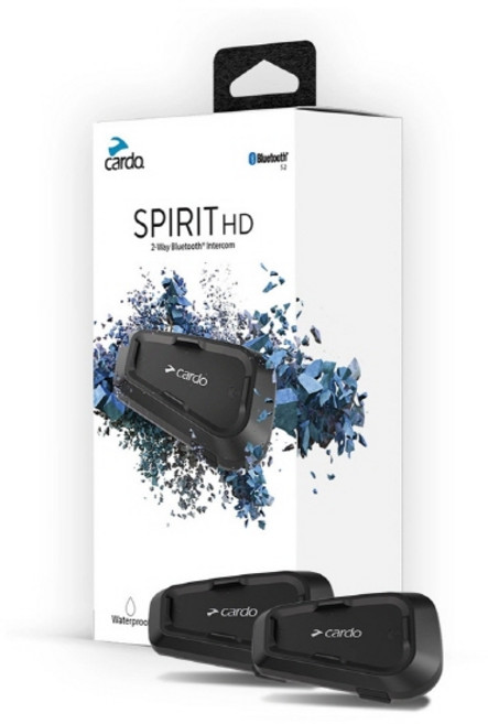 카르도 스피릿HD듀오 오토바이 헬멧 블루투스 바이크 인터콤, 스피릿HD 듀오 (한국정품/2년AS)