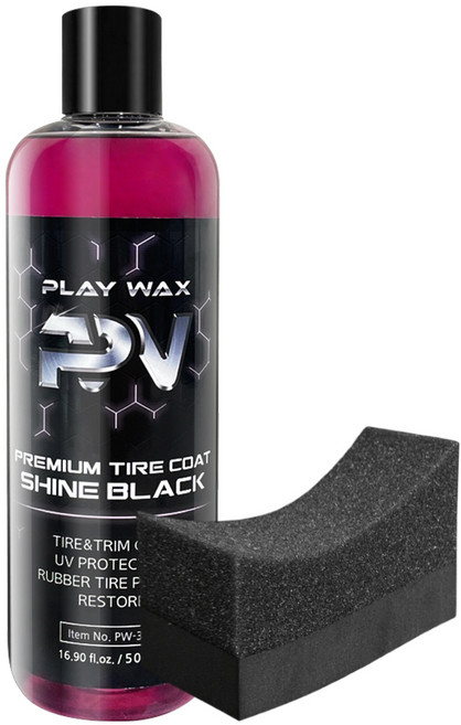 플레이왁스 playwax 샤인블랙 타이어광택제 500ml, 1개