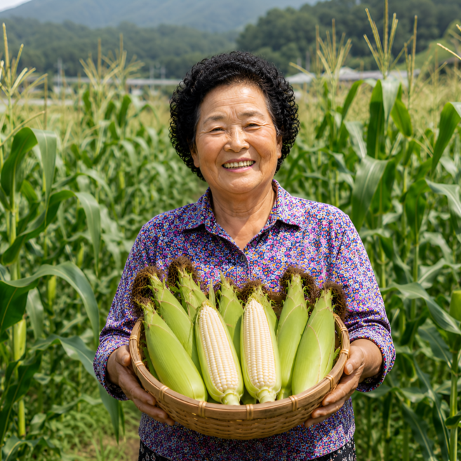 산지직송 괴산 농협정품 대학 찰옥수수, 1박스, 5개