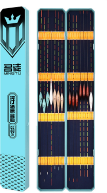 진아쇼핑몰 찌케이스 민물찌 보관함 찌통 낚시찌 찌보관, 엘로우, 1개