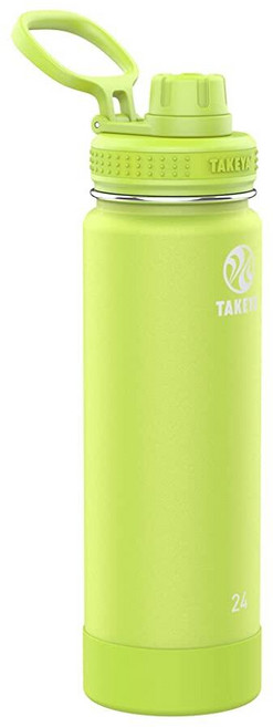 타케야 절연 스테인레스 스틸 물병_155085, 시트론 그린