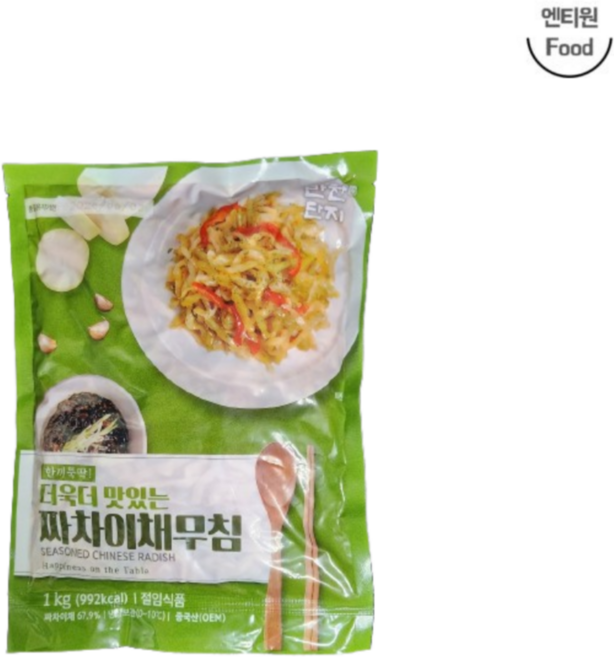 (반찬단지)짜차이채무침, 1kg, 6개