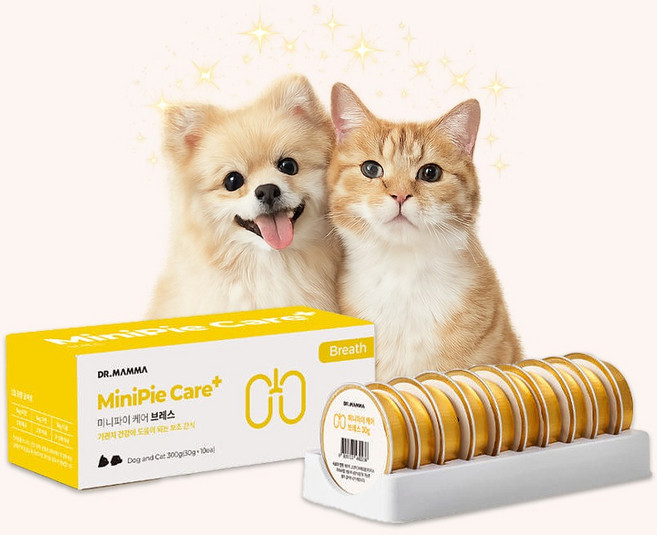 닥터맘마 미니파이케어 저지방 저단백 강아지 고양이 처방간식, 혼합 (간), 30g, 1개