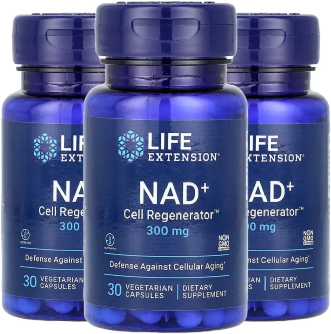 라이프익스텐션 NAD Cell Regenerator 300mg 30베지캡슐 2개 NIAGEN 니코틴산아미드 니아겐 니코틴아마이드 리보사이드, 30정, 3개 - 쿠팡