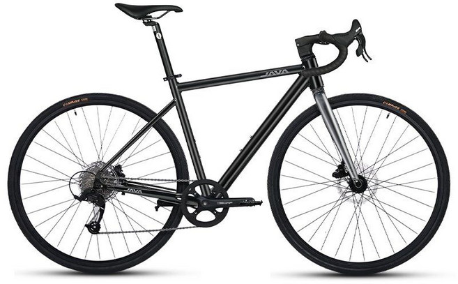 자바 벨로체SE JAVA 입문용 로드자전거 가성비 학생로드, S (164-171cm), B. 블랙, 1개