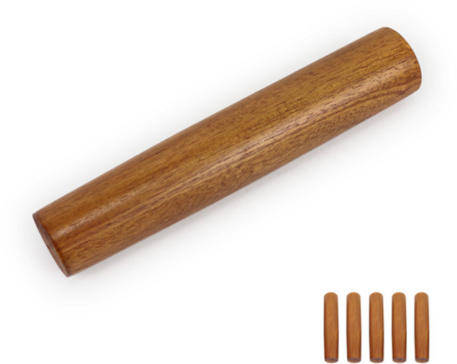 중화웍 프라이팬 나무 손잡이-거양(35x200mm) 5개 묶음 / 중식팬 중국팬 교체용 나무 자루