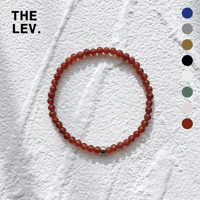 레브클래식 남자팔찌 남자 여자 론델 천연석 원석 팔찌 커플 우정 아이템 레이어드