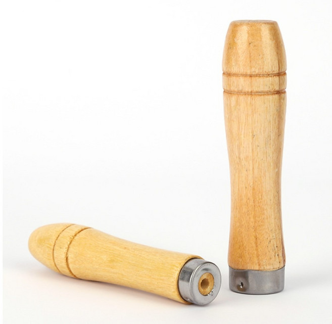 호미손잡이 풀뽑는호미 교체용 나무손잡이 자루, 1개