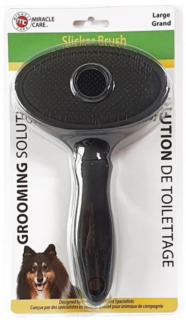 미라클브러쉬라지LARGE 엉킴전용슬리커브러쉬 Miracle Care brush, Large/Grand [3261], 1개 - 쿠팡