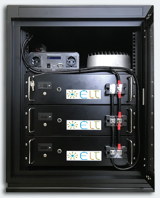 이엘티 독립형 계통연계형 하이브리드 ESS 리튬 인산철 배터리, 3.5kW, 1개, 1개입