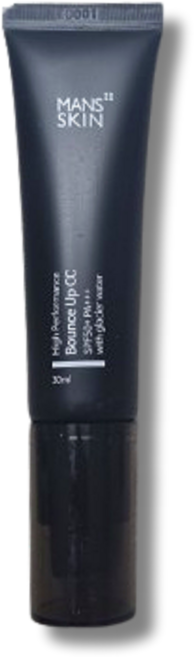 맨즈스킨 바운스업 씨씨 남자 CC크림 30ML (수량선택가능) mansskin 남자톤업크림 촉촉함 자연스러운 피부톤 노란피부용, 남성용 CC크림, 1개