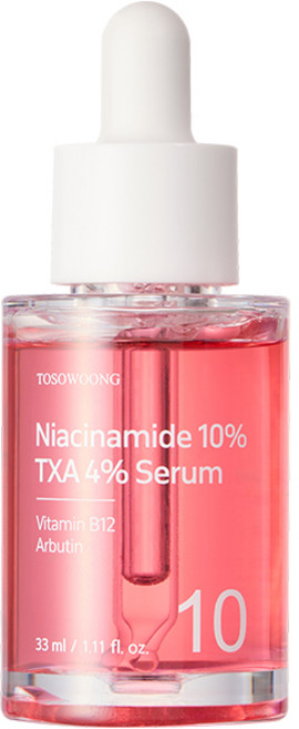 나이아신아마이드 10% + 트라넥삼산 4% 세럼 인공색소 향료 무첨가, 1개, 33ml