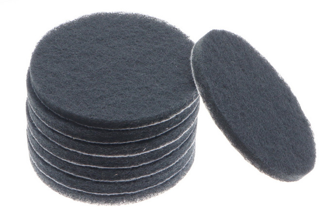 원형 수세미 5인치 800방 회색 샌딩 광택 녹제거, 1세트