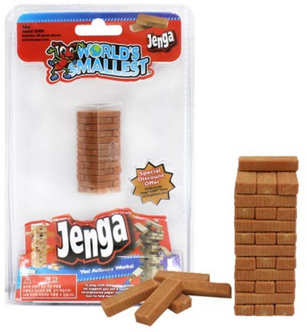 월드스몰레스트 젠가, 기본, 2개