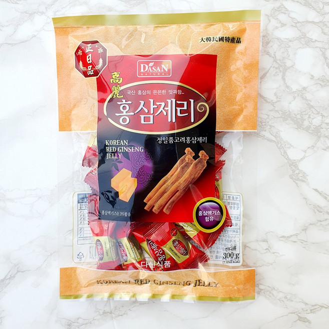 다산식품 정일품 홍삼제리 300g