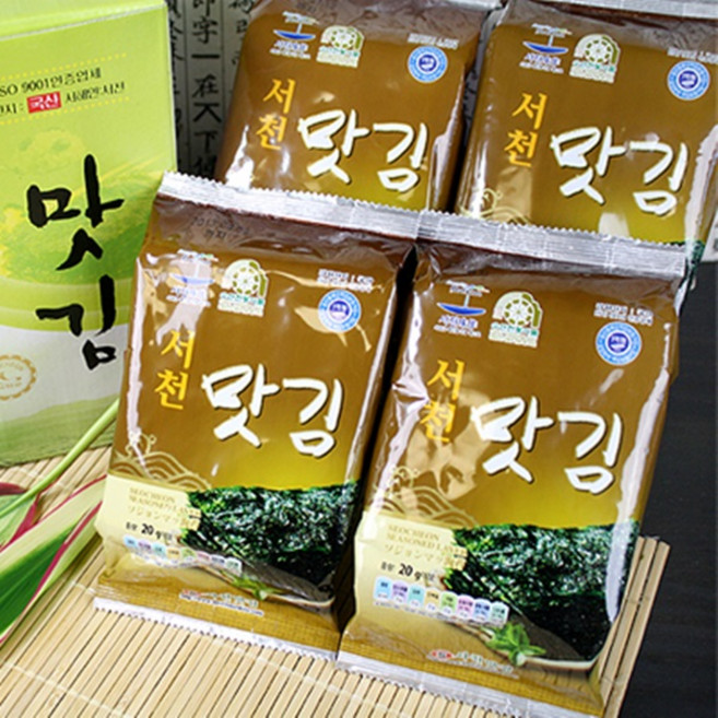서천맛김10호(식탁김)(24매x20봉), 단품, 단품