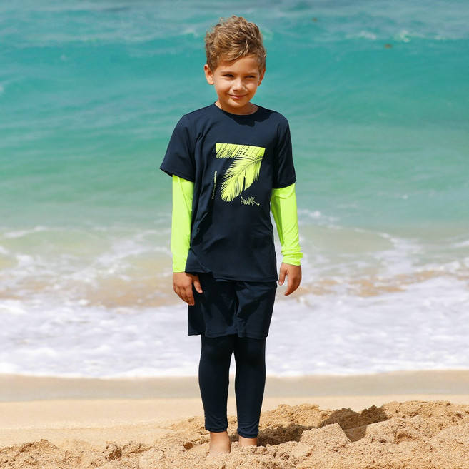 아동 키즈 래쉬가드세트 2피스 YAWe4603+YAWe4403