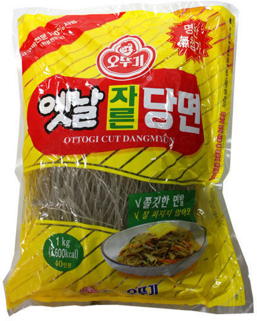 (무)오뚜기 옛날자른당면, 1kg, 1개