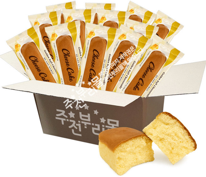 맛있는 골든소프트 치즈케이크, 10개, 85g