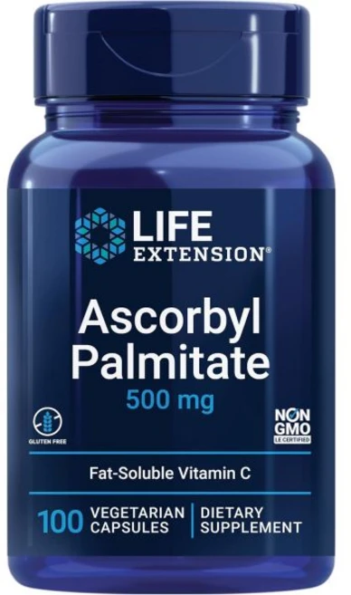 라이프익스텐션 Life Extension Ascorbyl Palmitate 500mg – Fat-Soluble Vitamin C Supplement for Support and, 1개, 100정 - 쿠팡