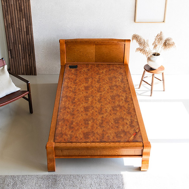 [효도 인기선물1위] 구들장 통구리S 싱글 황토숯볼 흙침대, 205s_htb