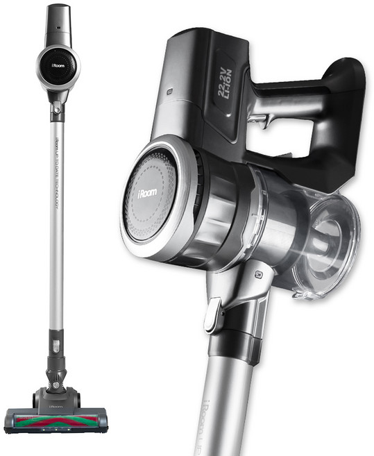 아이룸 차이슨 무선청소기 BLDC 핸디 스틱 진공 청소기, 제트클린, 실버