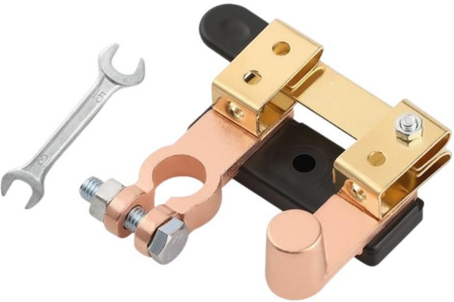 파워맥스 자동차 배터리 킬스위치 12v 24v 배터리차단기 방전예방, 1개