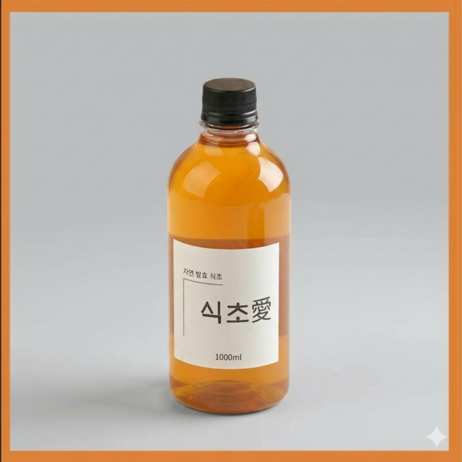 [식초애] 수제 파인애플 식초 건강발효식초, 3개, 1L