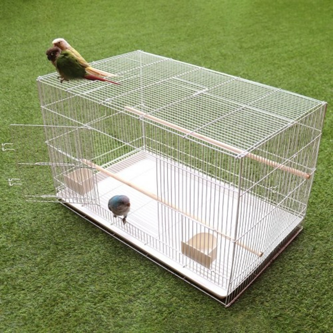 리프패럿 안전 앵보장 700 새장 화이트, 1개