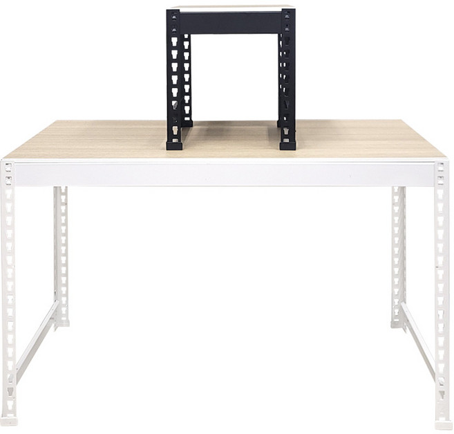 1단선반 스피드랙 무볼트 다용도 조립 철제 맞춤 수납 선반 가로 600mm 모음, 600*400, 750(높이)_1단 (깊이받침 2개 포함), 화이트, 1개