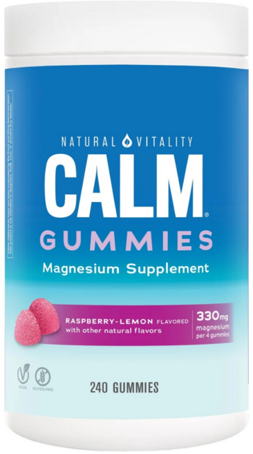 미국 코스트코 Natural Vitality Calm 마그네슘 시트레이트 240 구미, 1개, 60회분