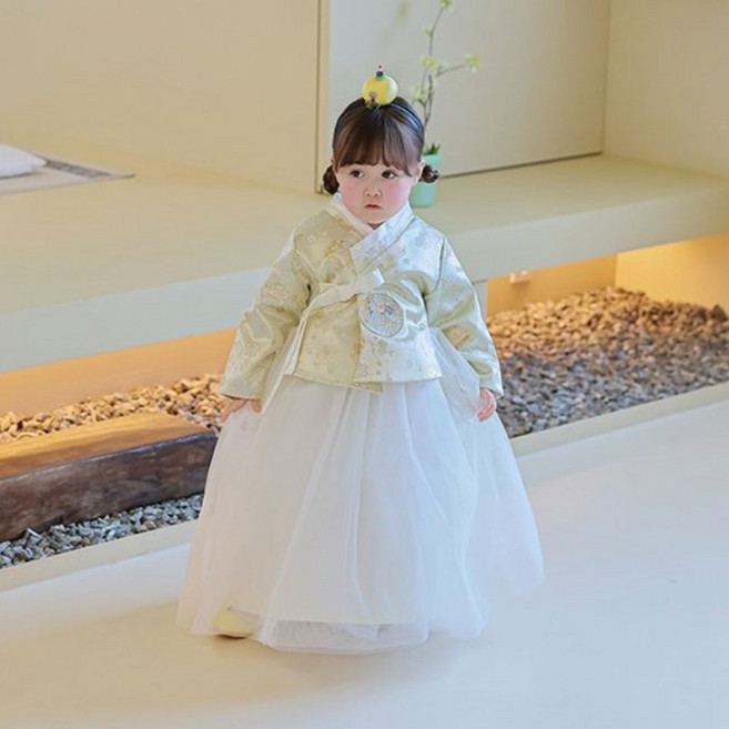 추석 리카 여아 당의 드레스 한복 생활한복