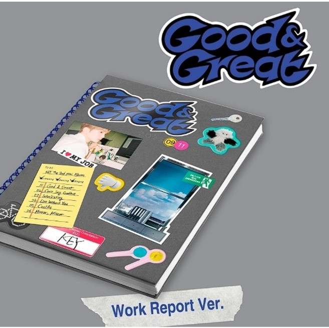 키 (KEY) 2nd Mini Album - ﻿Good & Great (Work Report Ver.)