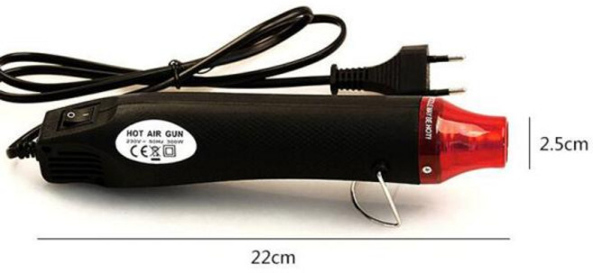 용접기 열풍기 무선히팅건 핫툴 전기열풍기 DIY 핫 에어 건 파워 폰 수리 도구 헤어 드라이어 납땜 지원 시트 수축 플라스틱 히트 신제품, 1개