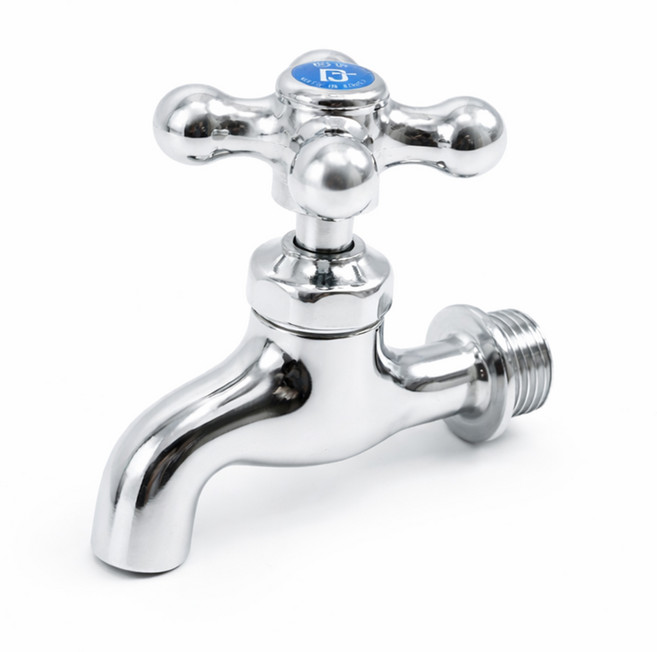 비욘드퍼니싱 국내생산 십자핸들 가로 수도꼭지 KC, 1개